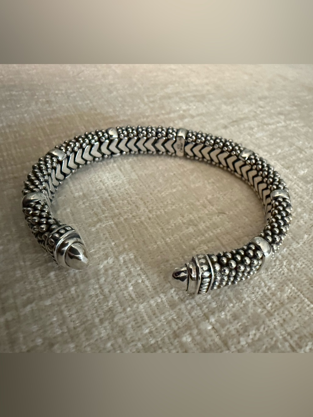 LAGOS Caviar Cuff Bracelet